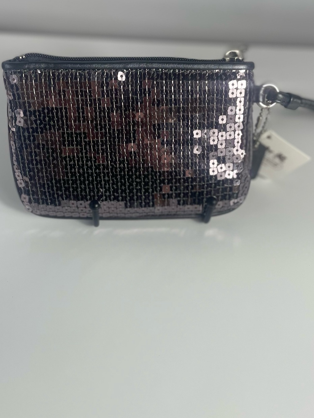 Coach Special Edition Sequin Sml Wristlet NWT - Picture 6 of 10